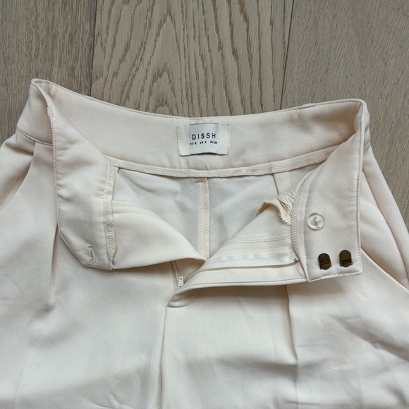 DISSH JACKSON CREAM TAPERED LEG PANT - Picture 6 of 7